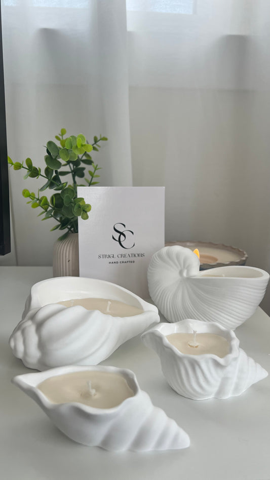 Sea Shell Candles