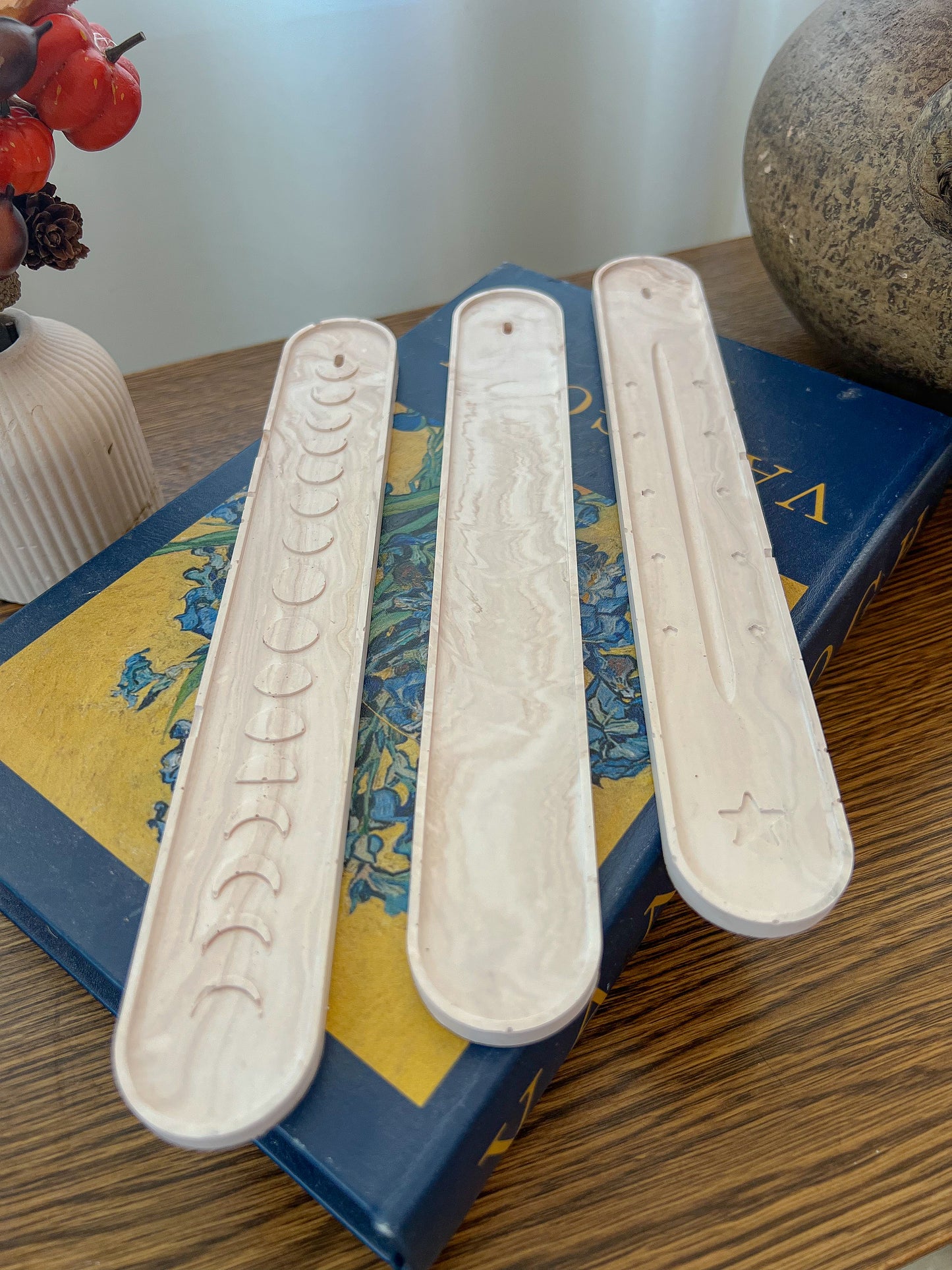 Marble Moon Phase Incense Holder